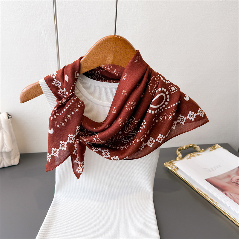 Pure Cotton Women Scarf Square - Bandana Cotton review and price