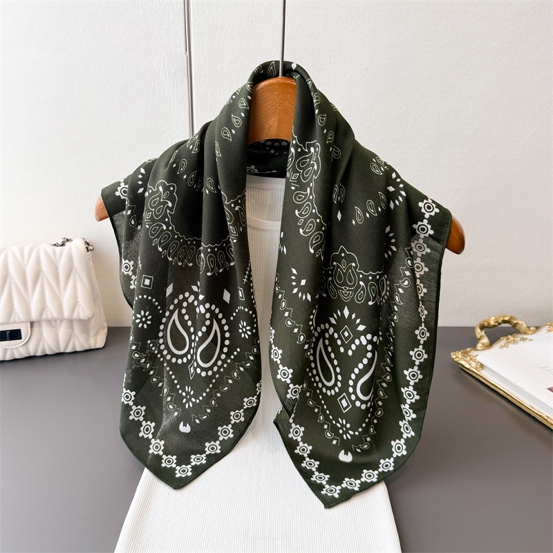 Pure Cotton Women Scarf Square - Bandana Cotton review and price