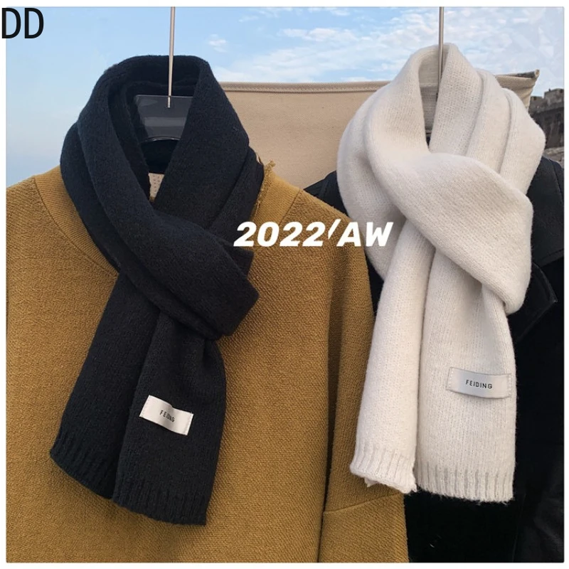 Simple Chic Solid Soft Scarf A - Muffler Men Wool review and price