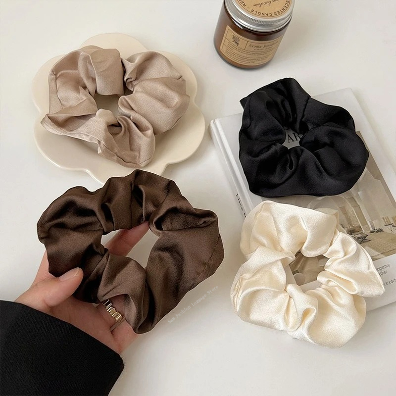 Vintage Silk Hair Scrunchies E - Silk Tie Striped review and price