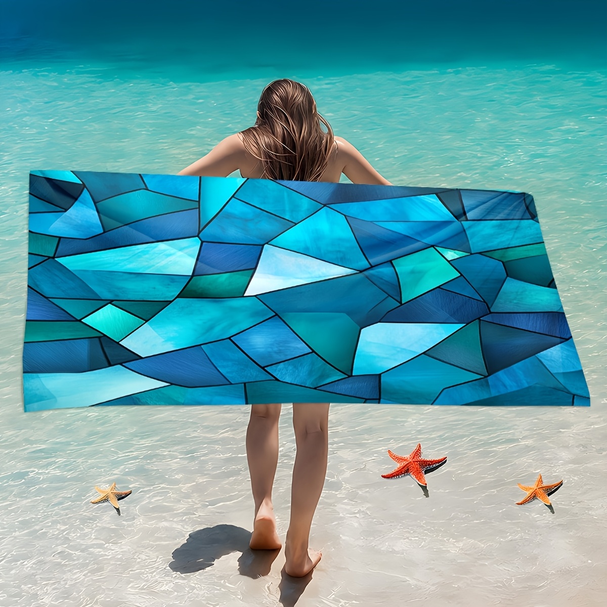 Classic Bandana Beach Towel Tr - Woven Scarf Blanket review and price