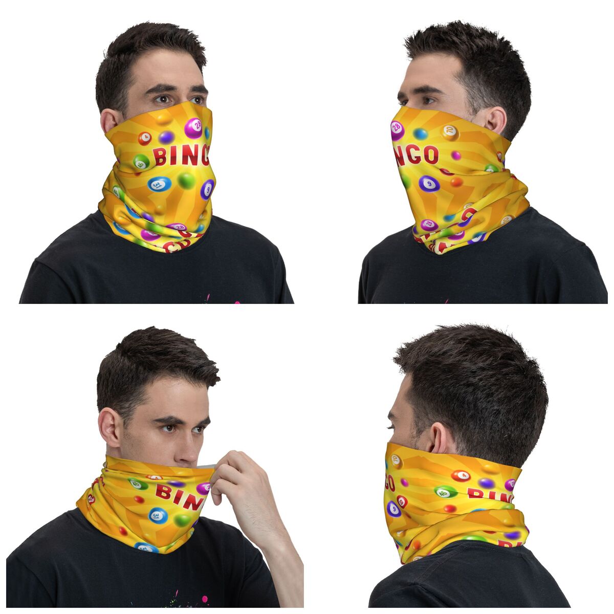 Custom Hot Game Bingo Bandana  - Neck Warmer Tube review and price
