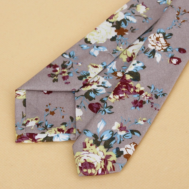 Brand New Floral Tie for Men's - Skinny Tie Men review and price