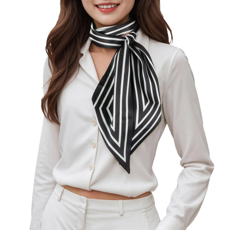 Fashion Stripes Hair Ribbon Sc - Silk Tie Striped review and price