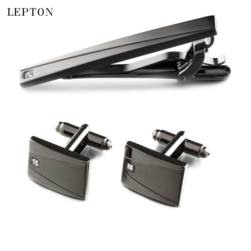 Classic Black Cufflinks & Tie  - Tie Bar Set Gift review and price