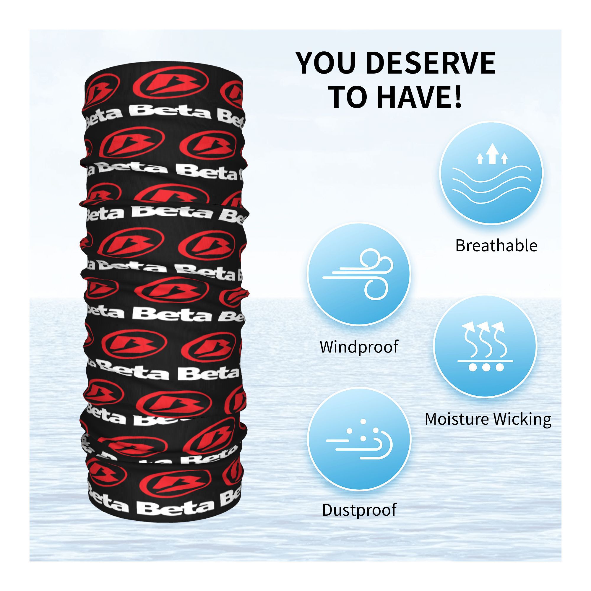 Custom New Motorcycle Racing B - Neck Warmer Tube review and price