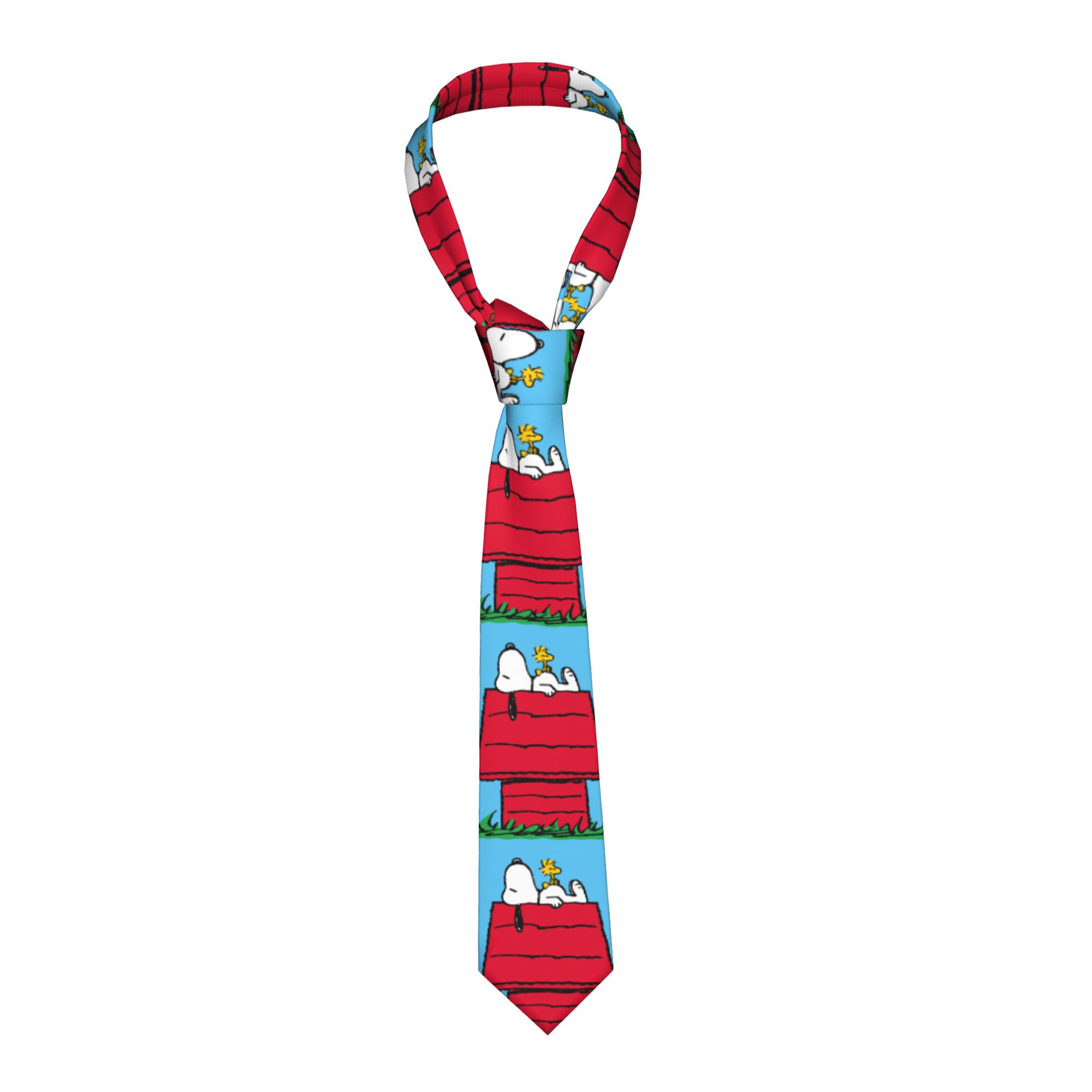 Neckties Snoopy Woodstock Dogh - Skinny Tie Men review and price