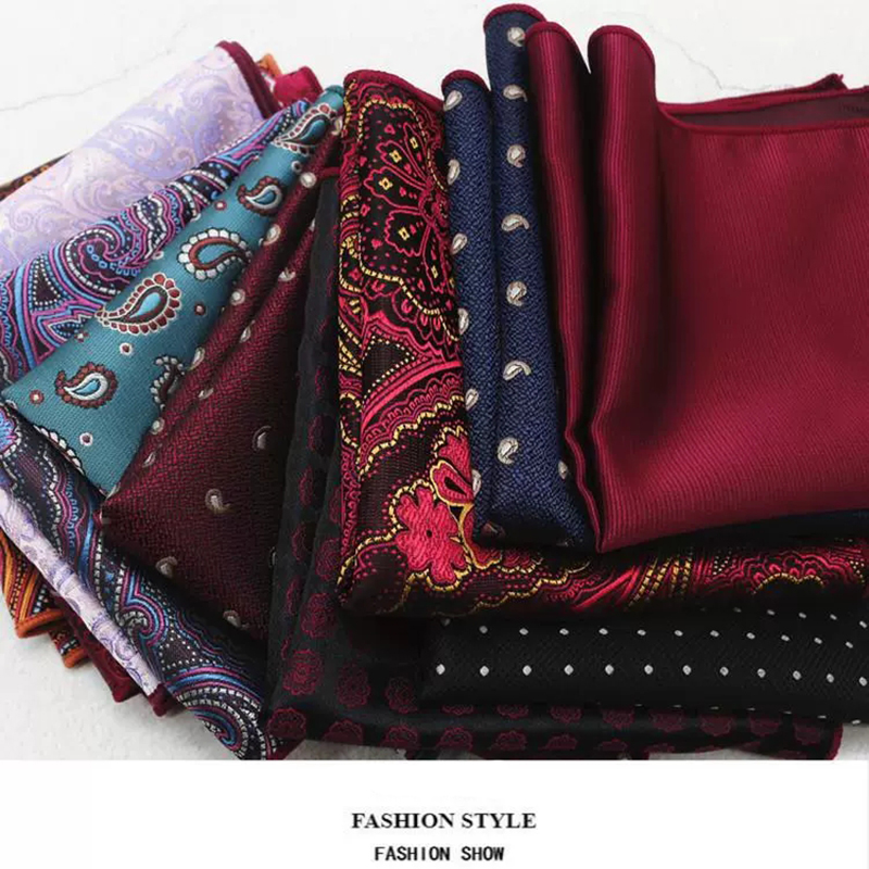 Classic Pasiley Pocket Square  - Pocket Square Set review and price