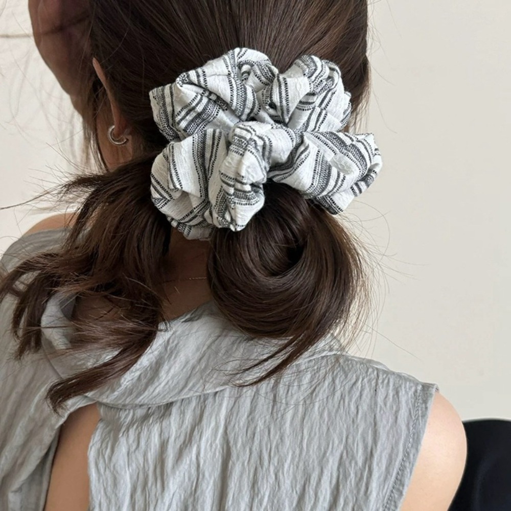 2025 Korea Fashion Stripe Hair - Silk Tie Striped review and price