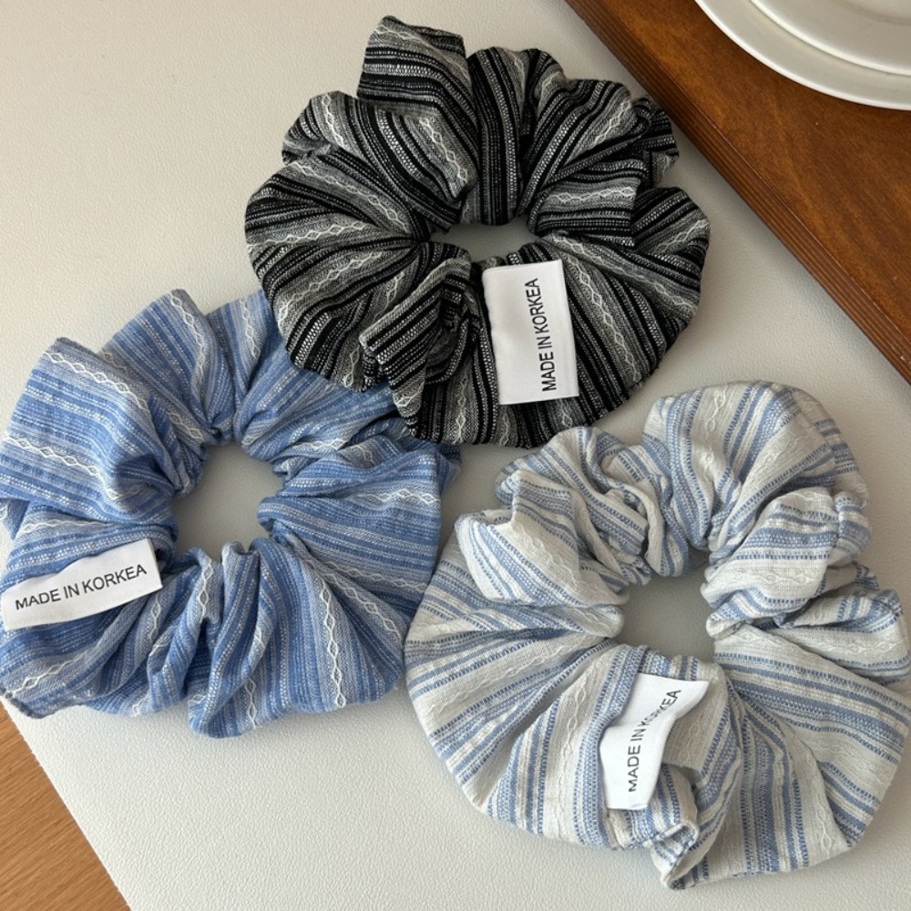 2025 Korea Fashion Stripe Hair - Silk Tie Striped review and price