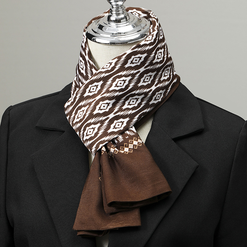 Men's Scarf Imitation Silk Nec - Silk Neck Scarf review and price