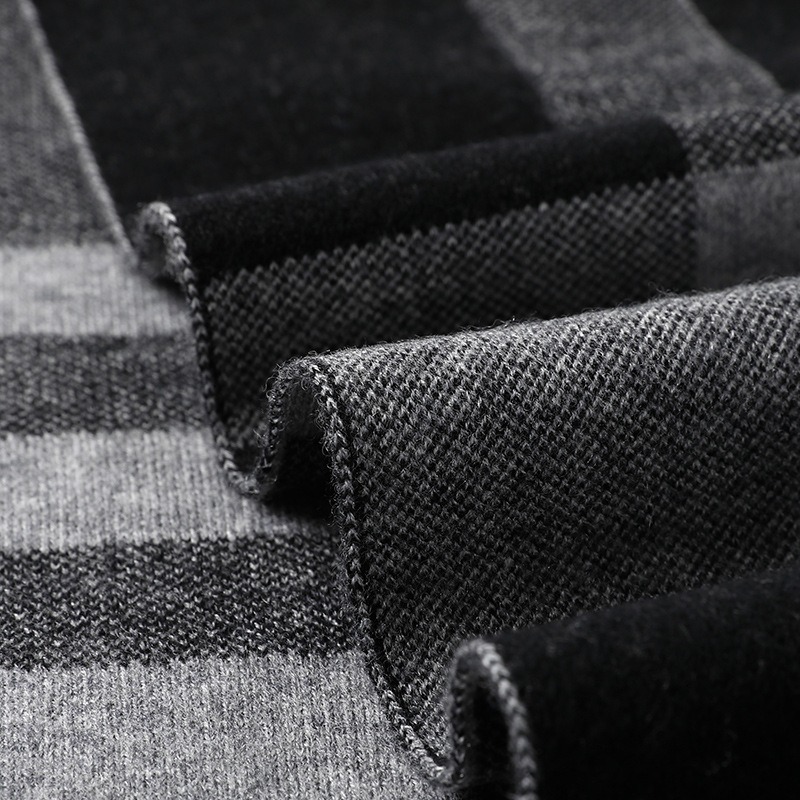 Luxury Scarf Man Winter Warm W - Muffler Men Wool review and price