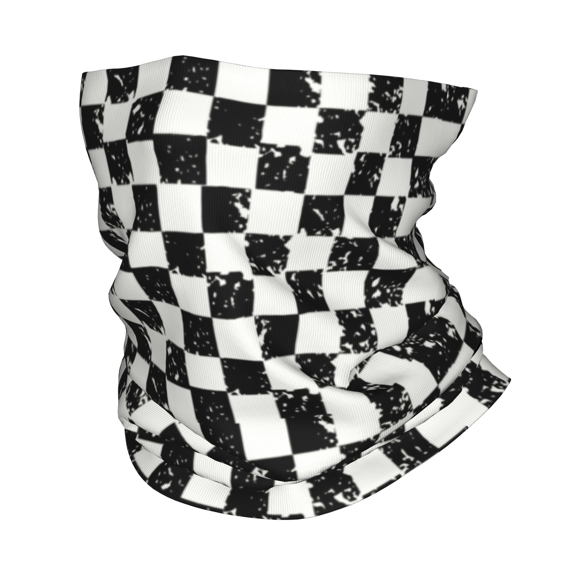 Custom Retro Checkered Flag Wi - Neck Warmer Tube review and price