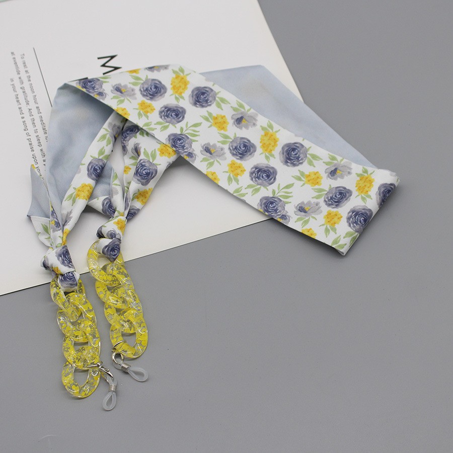 Bohemia Print Silk Scarf Glass - Silk Neck Scarf review and price