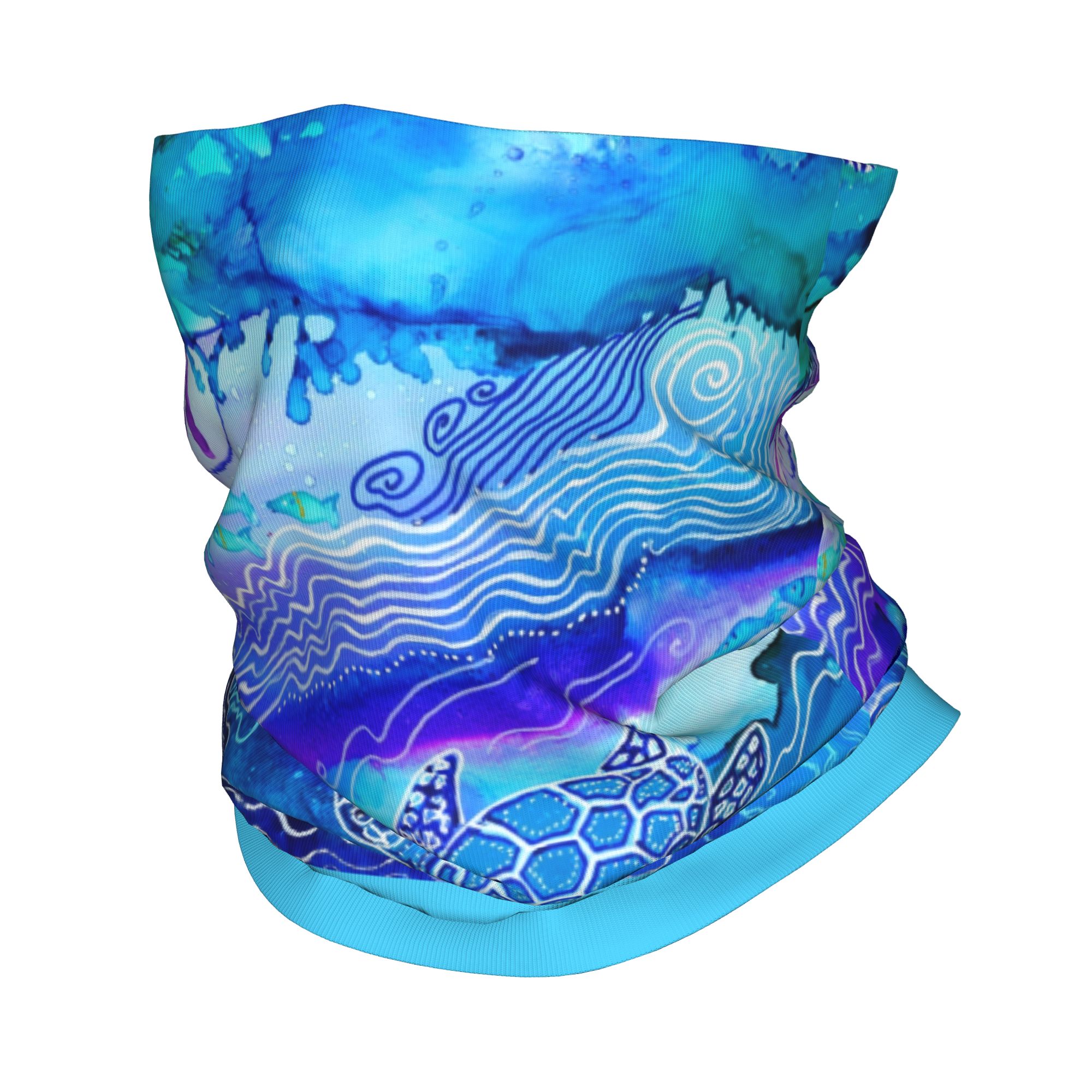 Custom Ocean Turtle Dive Winte - Neck Warmer Tube review and price