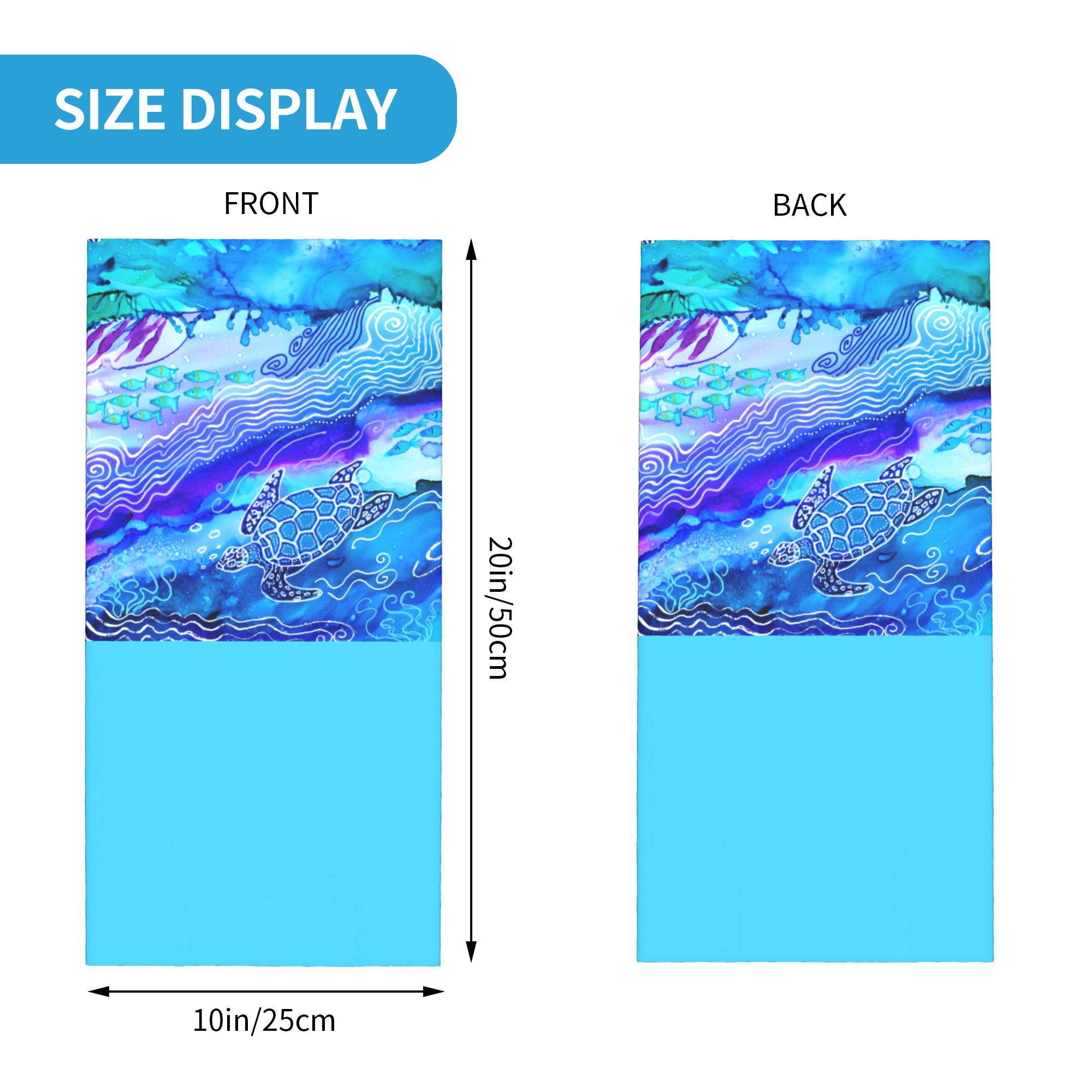 Custom Ocean Turtle Dive Winte - Neck Warmer Tube review and price