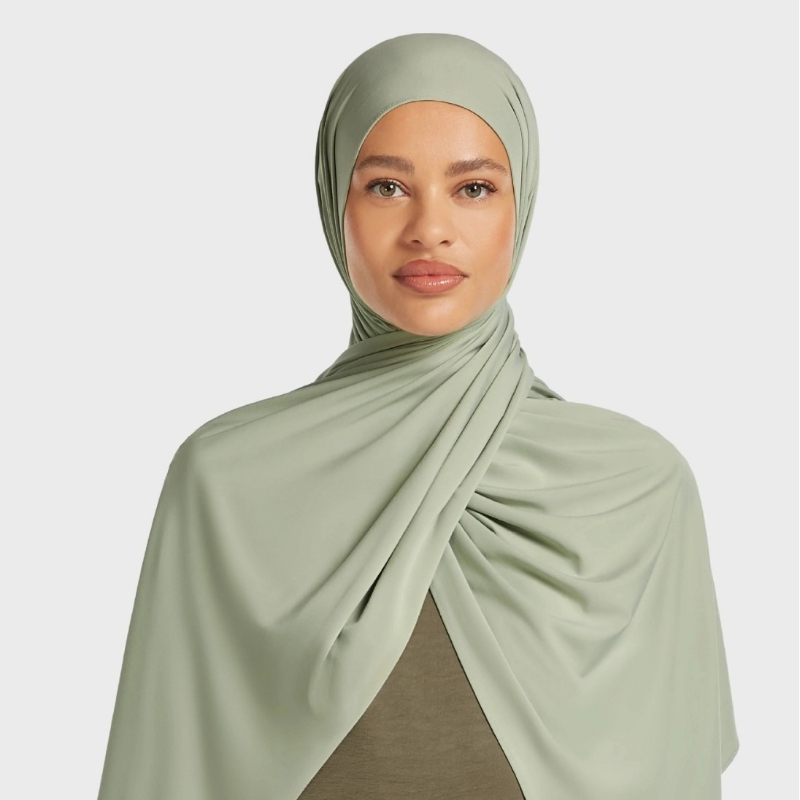 D9 Premium Liquid Jersey Hijab - Bandana Cotton review and price