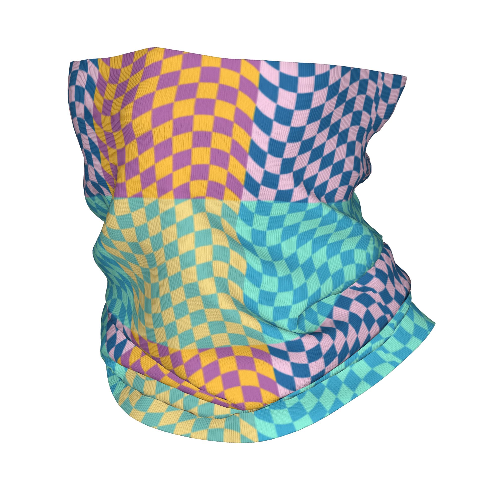 Custom Colored Checkered Banda - Neck Warmer Tube review and price