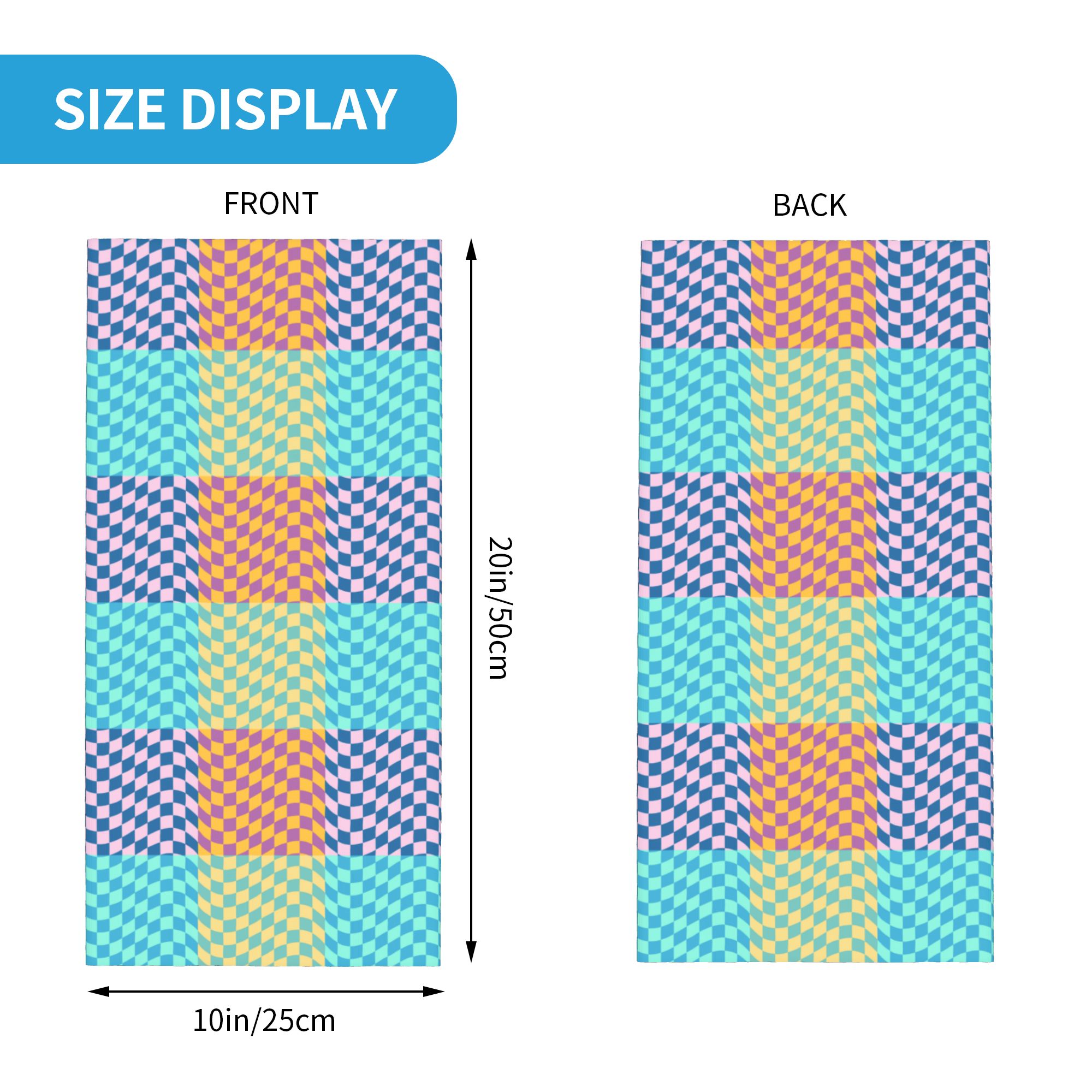 Custom Colored Checkered Banda - Neck Warmer Tube review and price
