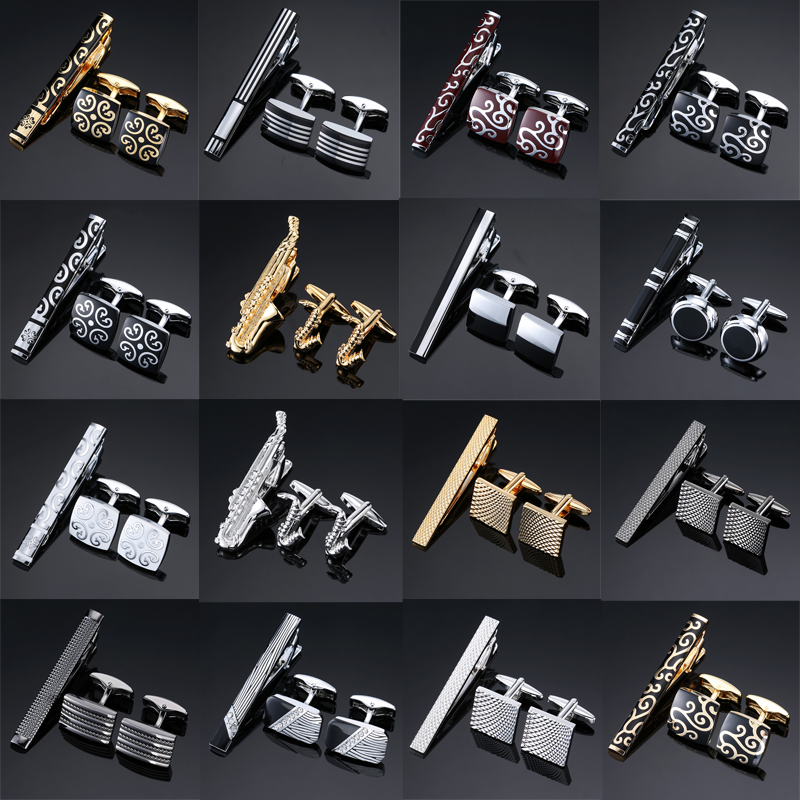 High Quality Cuff links neckti - Tie Bar Set Gift review and price